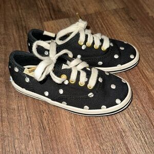 Keds x Kate Spade‎ girls polka dot sneakers size 7